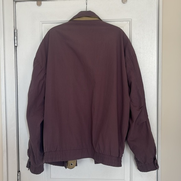 Vintage Lightweight Dusty Mauve Bomber Jacket - Picture 3 of 14